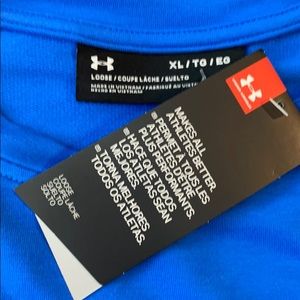 Under Armor woman’s royal blue sweatshirt
